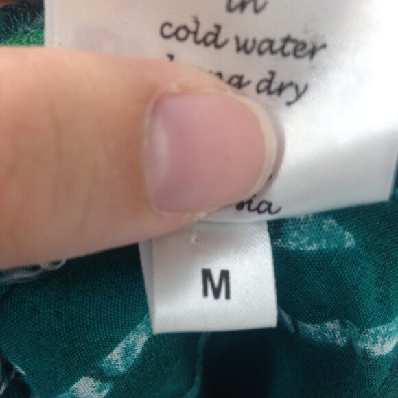 Bahama Mama Sun Wear Palm Tree Print Sun Dress - Picture 5 of 6